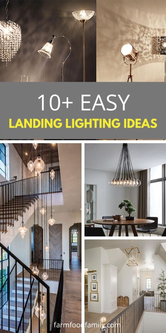 Landing lighting ideas