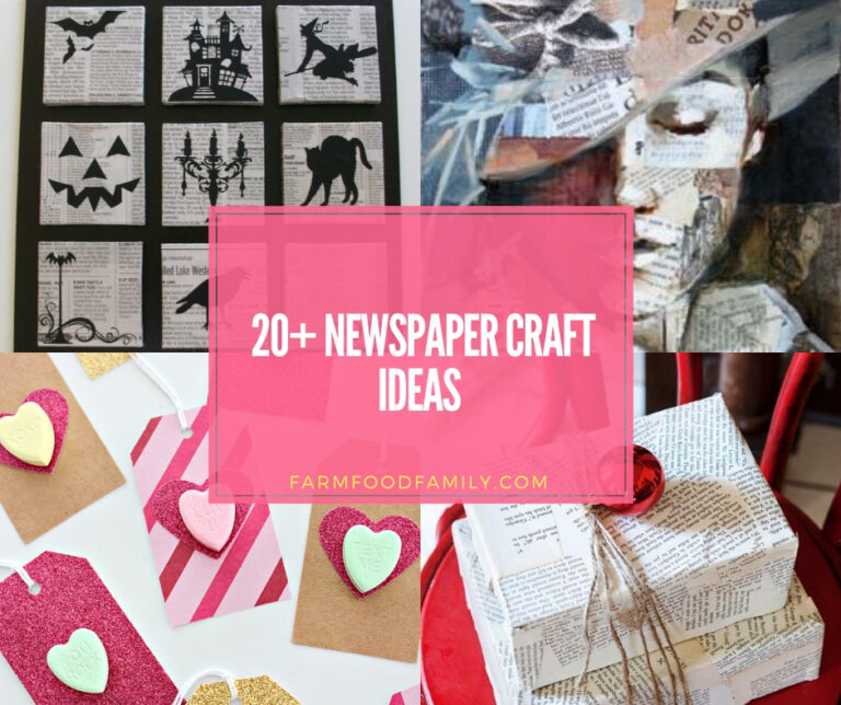 20+ Amazing Newspaper Craft Ideas and Projects