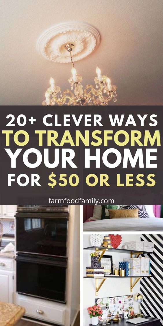 best cheap ways transform home 1