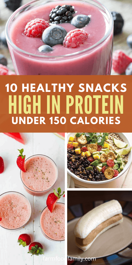 best healthy snacks high protein under 100 calories 1