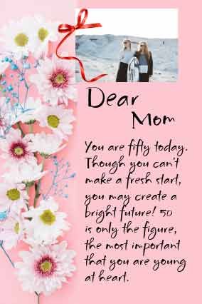 birthday letter for mom