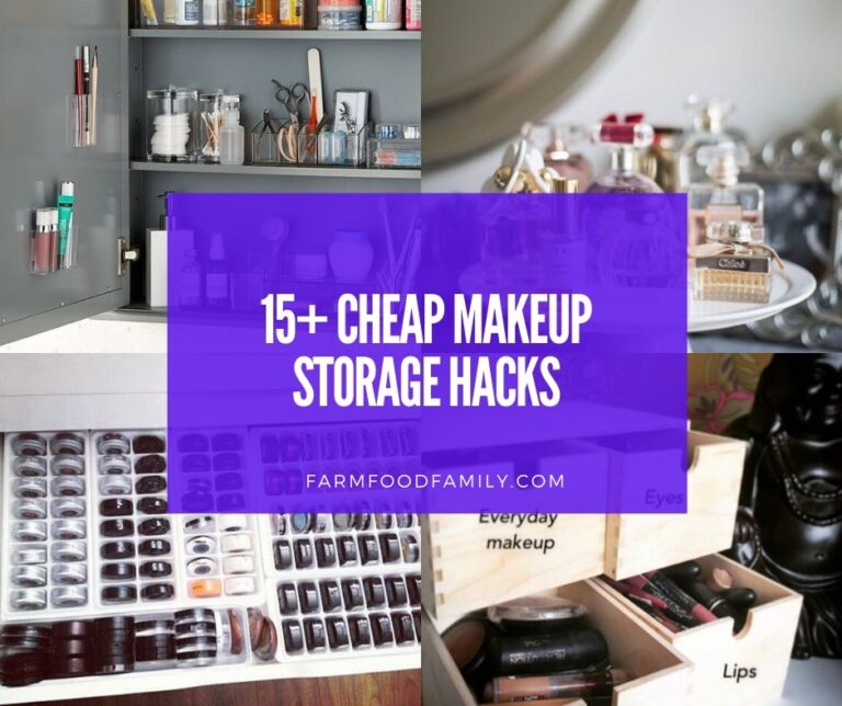 15+ Cheap Storage Hacks For Anyone Who Loves Makeup