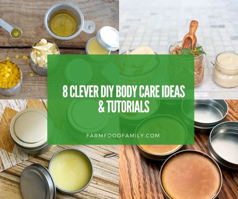 8 Clever DIY Body Care Ideas & Tutorials