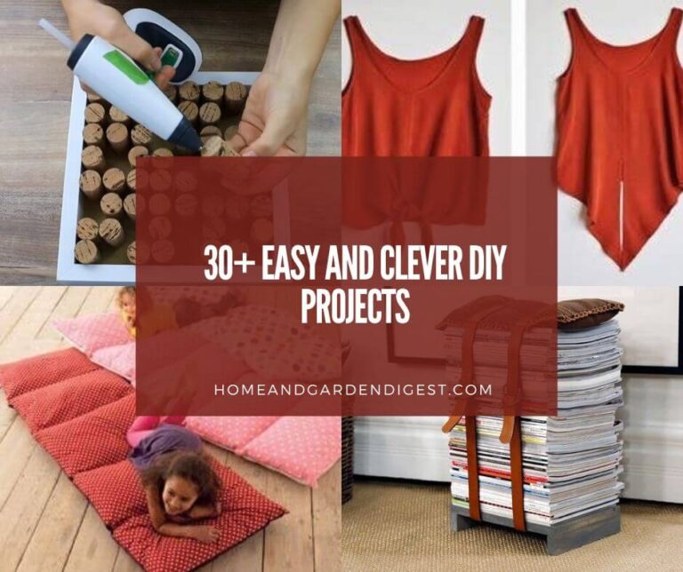 30+ Extremely Easy And Clever DIY Projects