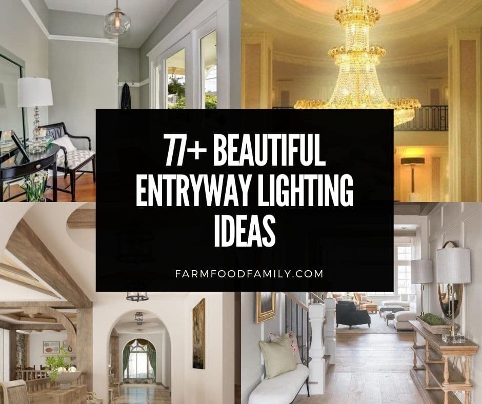 77 Beautiful Entryway Foyer Lighting, Matching Foyer And Dining Room Lighting