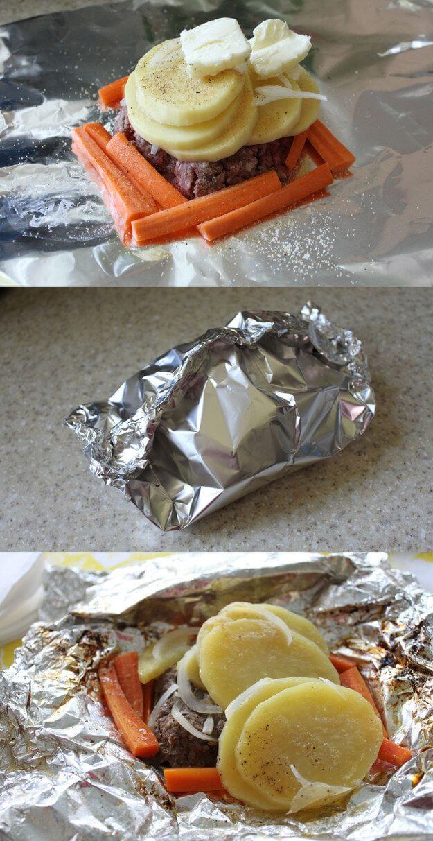 10 Foil Wrapped Camping Recipes