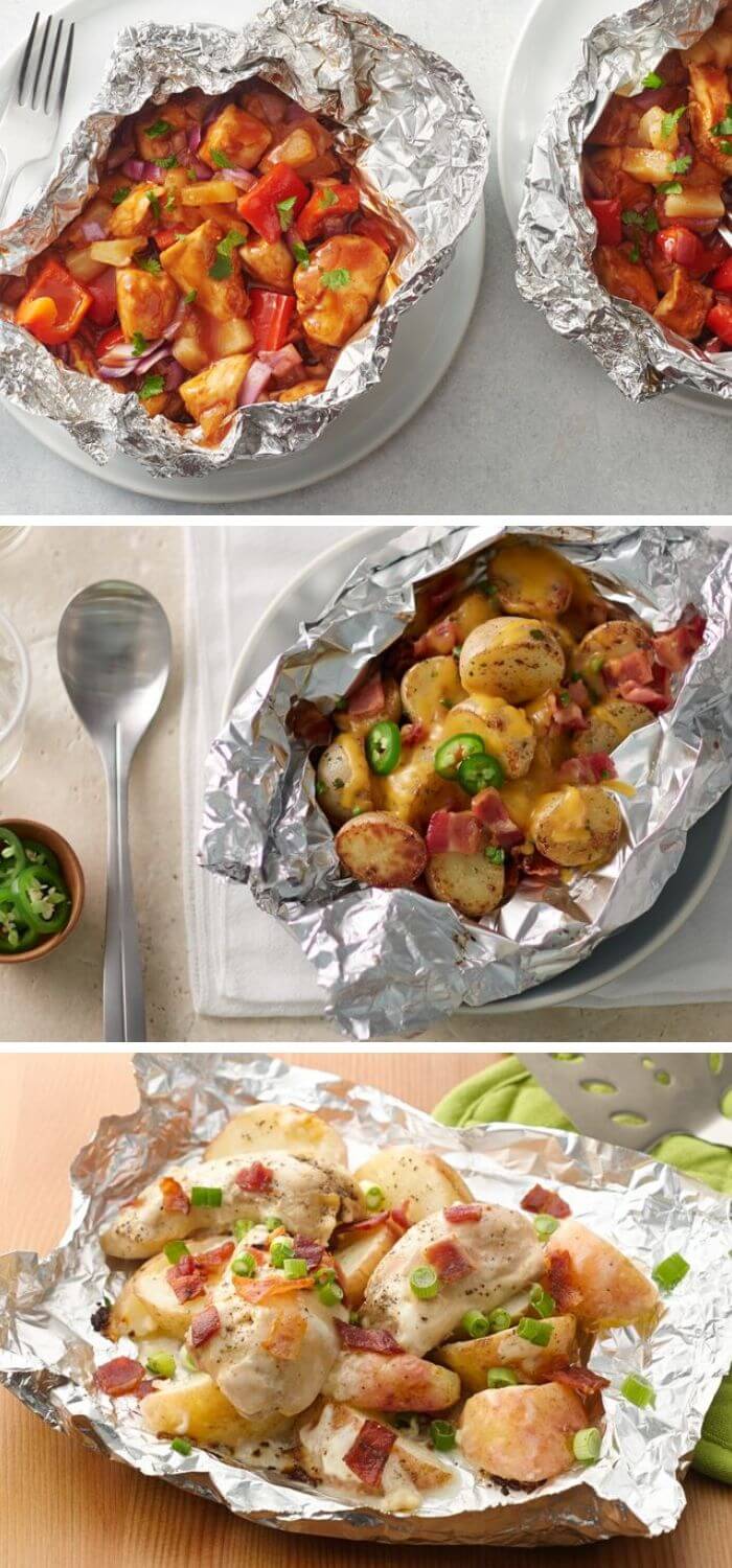 14 Foil Wrapped Camping Recipes