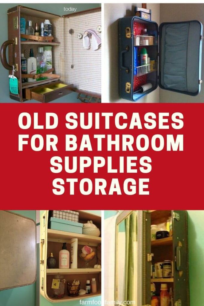 19 DIY Decorating Ideas With Repurposed Old Suitcases