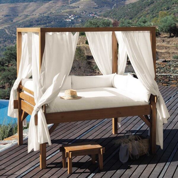 19 outdoor bedroom ideas