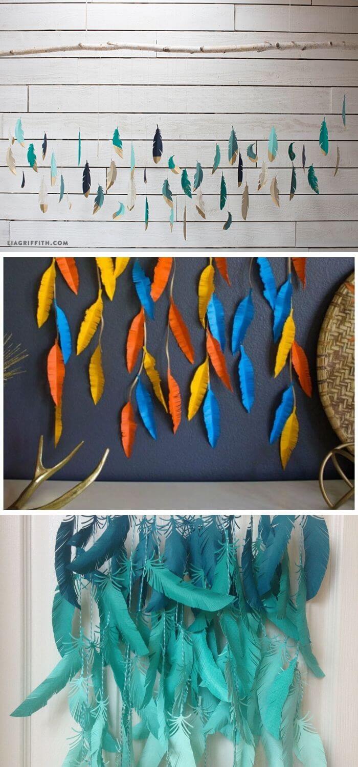 2 Lovely DIY Feather Craft Ideas and Projects