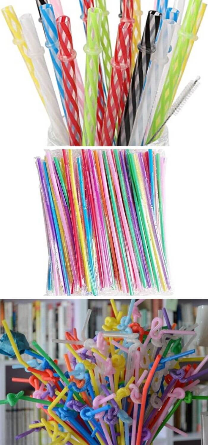 3 Awesome Recycled Plastic Straw Ideas Projects