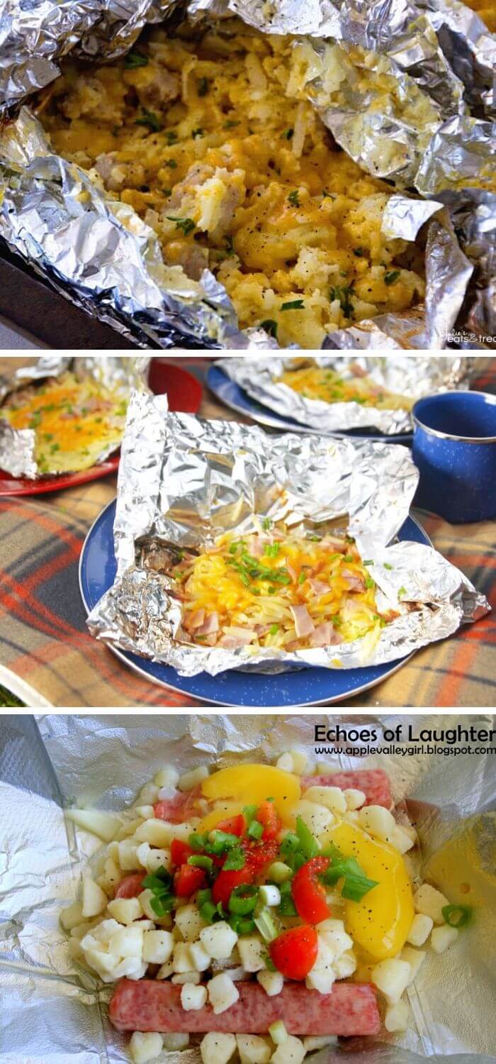 3 Foil Wrapped Camping Recipes