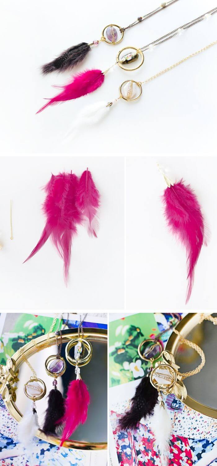 3 Lovely DIY Feather Craft Ideas and Projects
