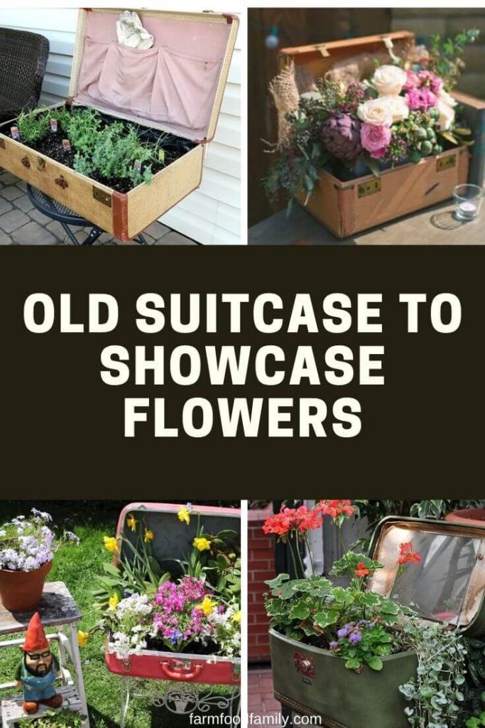 4 DIY Decorating Ideas With Repurposed Old Suitcases