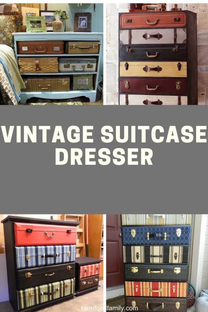 6 DIY Decorating Ideas With Repurposed Old Suitcases