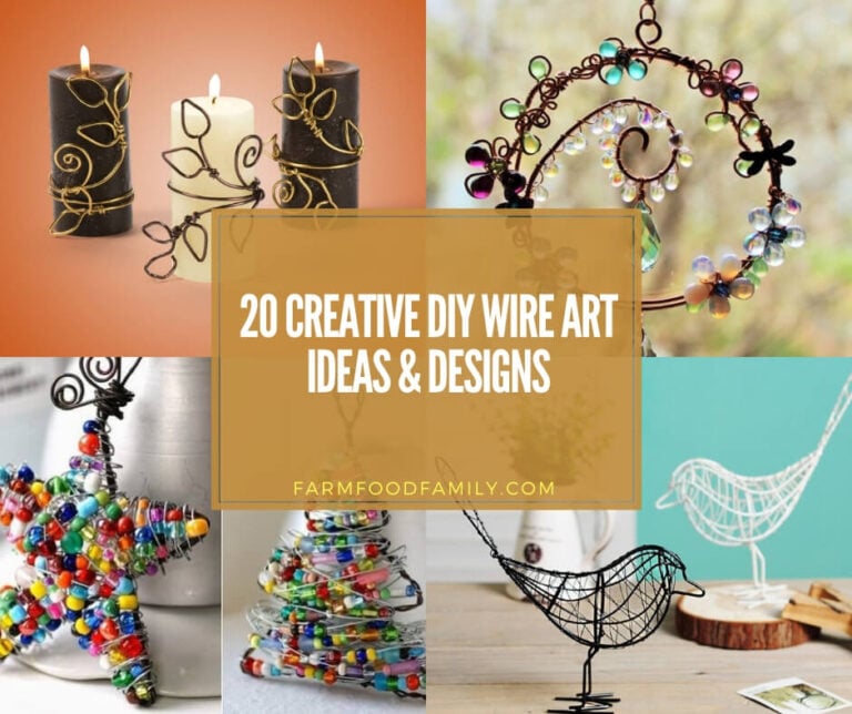 20 Creative DIY Wire Art Ideas & Designs