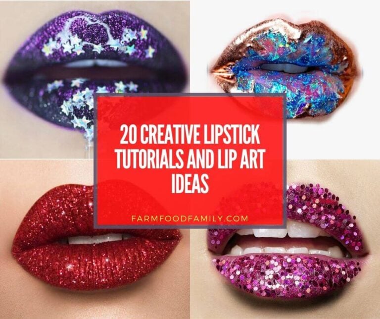 20 Creative Lipstick Tutorials and Lip Art Ideas