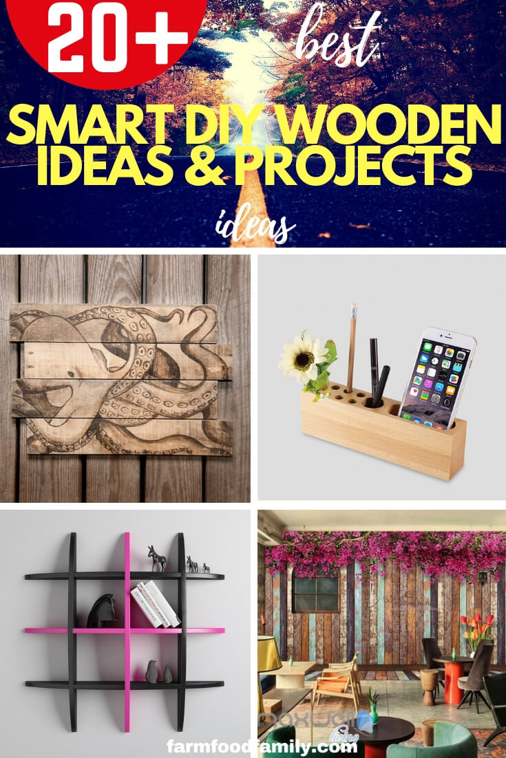 Smart DIY Wooden Ideas Projects