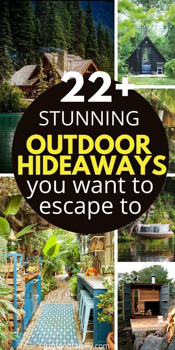 best outdoor hideaways 2