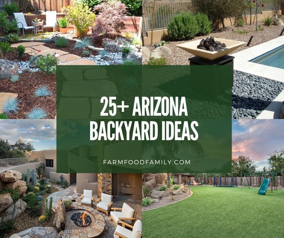 Arizona Backyard Landscaping Ideas, Modern Desert Landscape Backyard Ideas