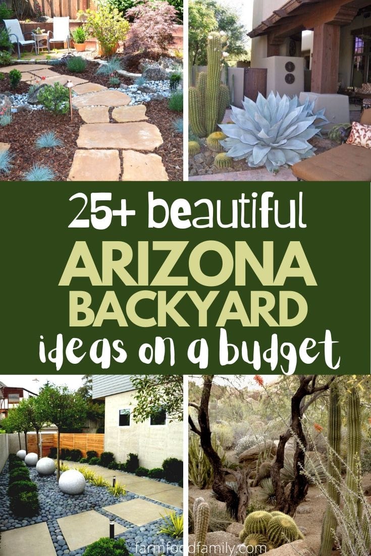 Simple and cheap Arizona backyard landscaping ideas and designs