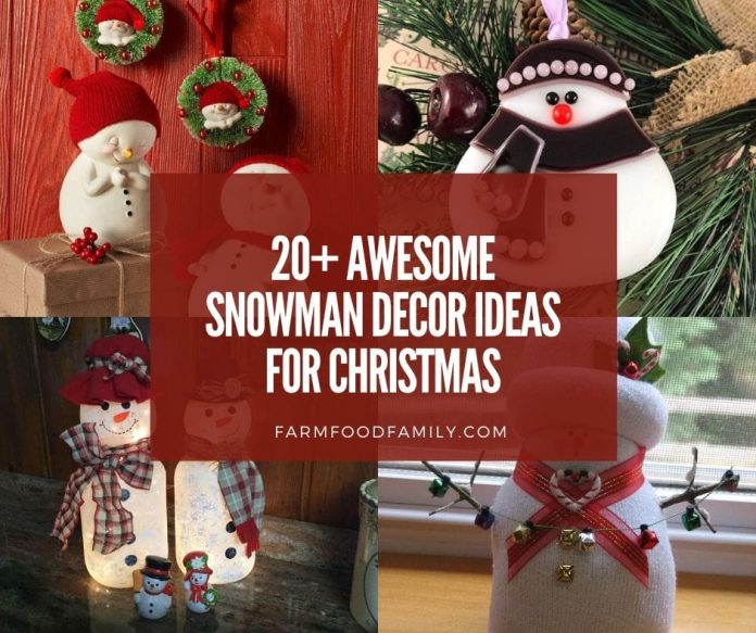 Best snowman decor ideas for this Christmas