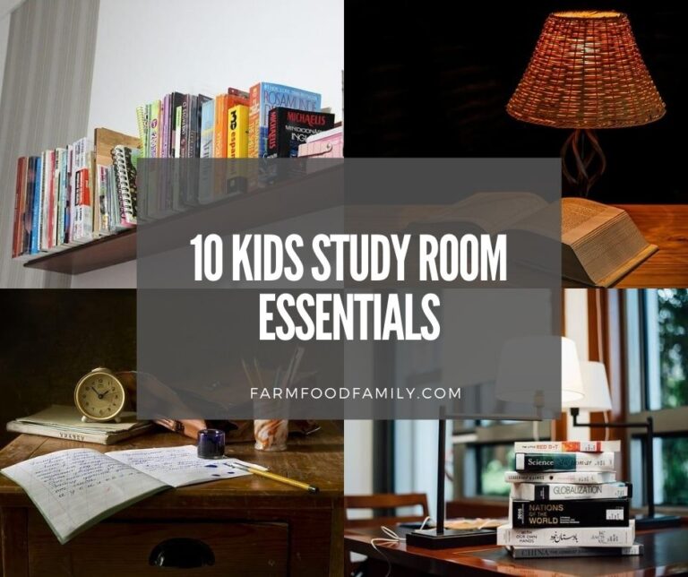 10 Kids Study Room Essentials
