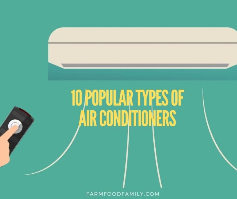10 Popular Types Of Home Air Conditioners (Buying Guide)