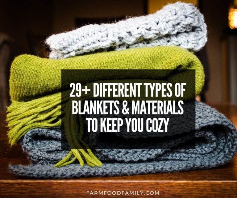 types of blankets and materials