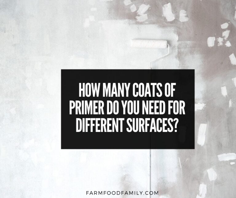 How Many Coats Of Primer Do I Need?