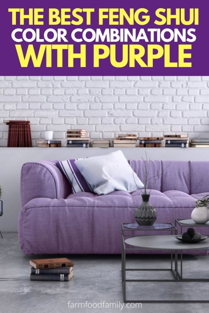 color combinations with purple in feng shui