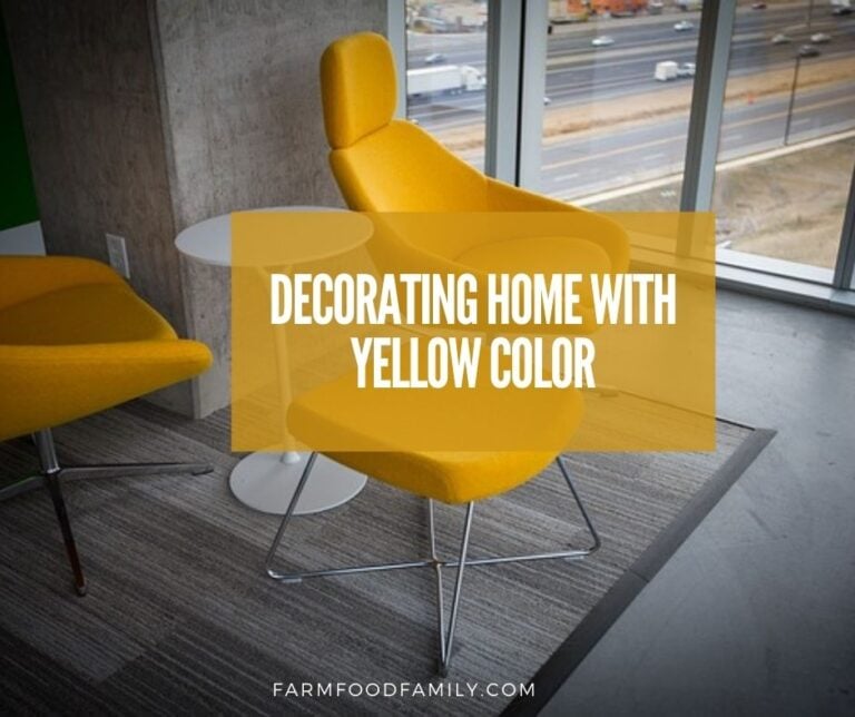 Decorating Home with Yellow Color: Feng Shui Tips on Bagua Areas and Color Combinations for Yellow