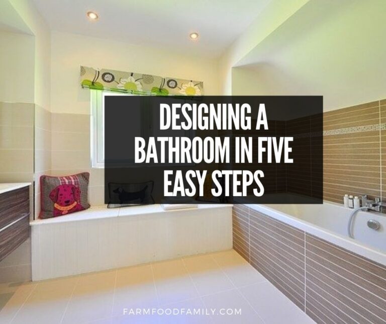 Designing a Bathroom in Five Easy Steps
