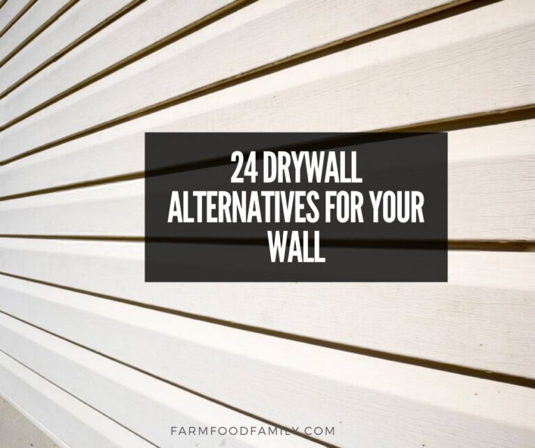 24 Types of Drywall Alternatives For Your Wall, Basement, Ceiling, Shed