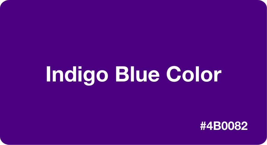 indigo blue color 1