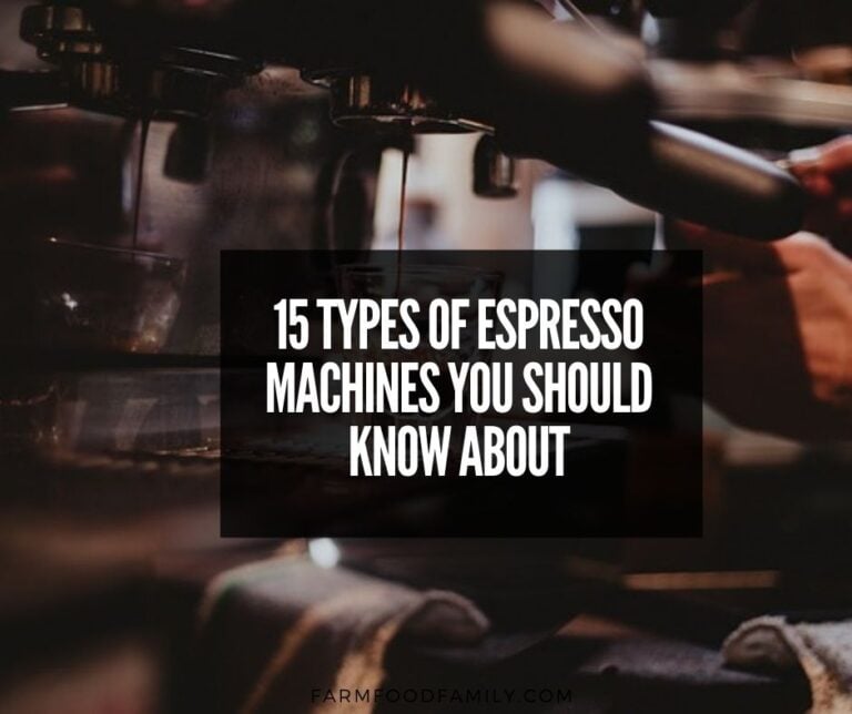 15 Types Of Espresso Machines You Should Know About