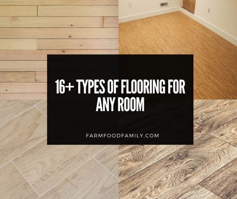 16+ Different Types Of Flooring With Pictures (Kitchen, Bathroom, Living Room,…)