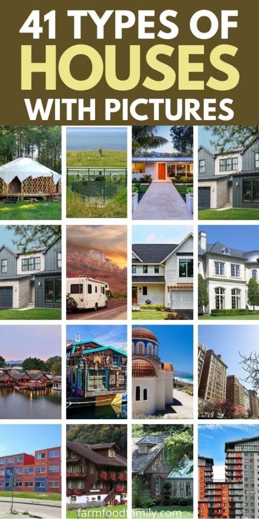 types of houses with pictures