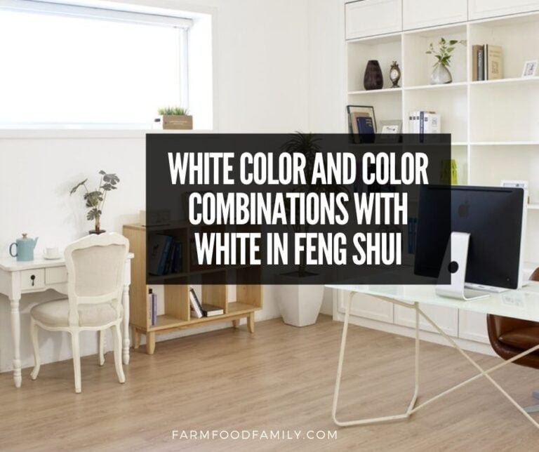 White Color and Color Combinations with White in Feng Shui