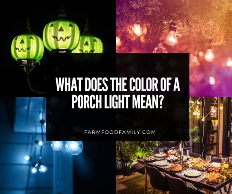 Color Porch Light Meaning: What Does The Color Of A Porch Light Mean?