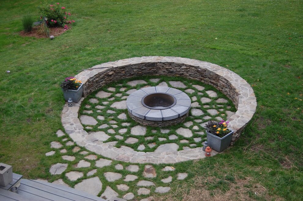 Ring of fire pit