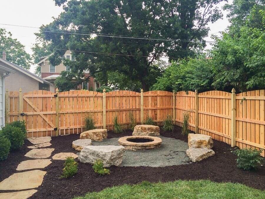 Diy Backyard Fire Pit Ideas, Fire Pit Clearance From House