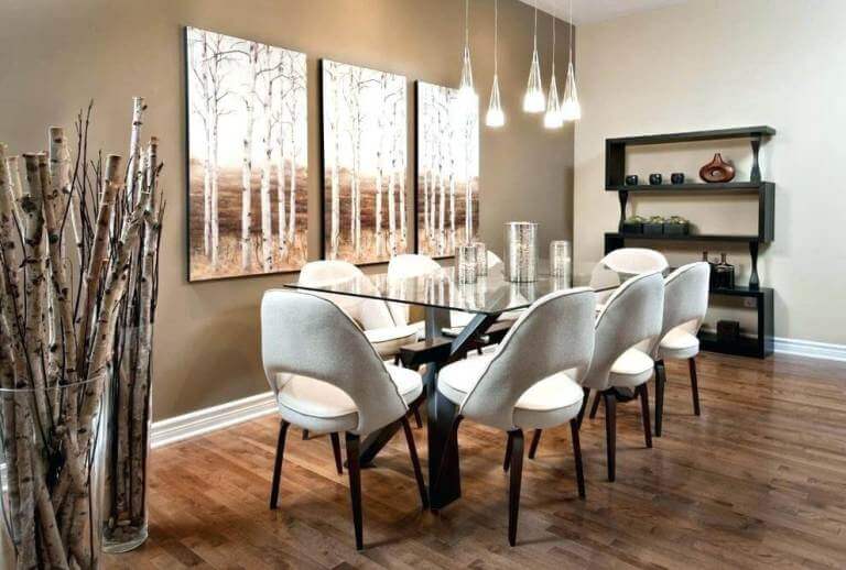 60 Modern Dining Room Wall Decor Ideas, Classy Dining Room Wall Decor