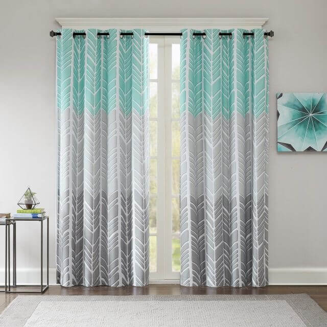 21 curtains go with gray walls