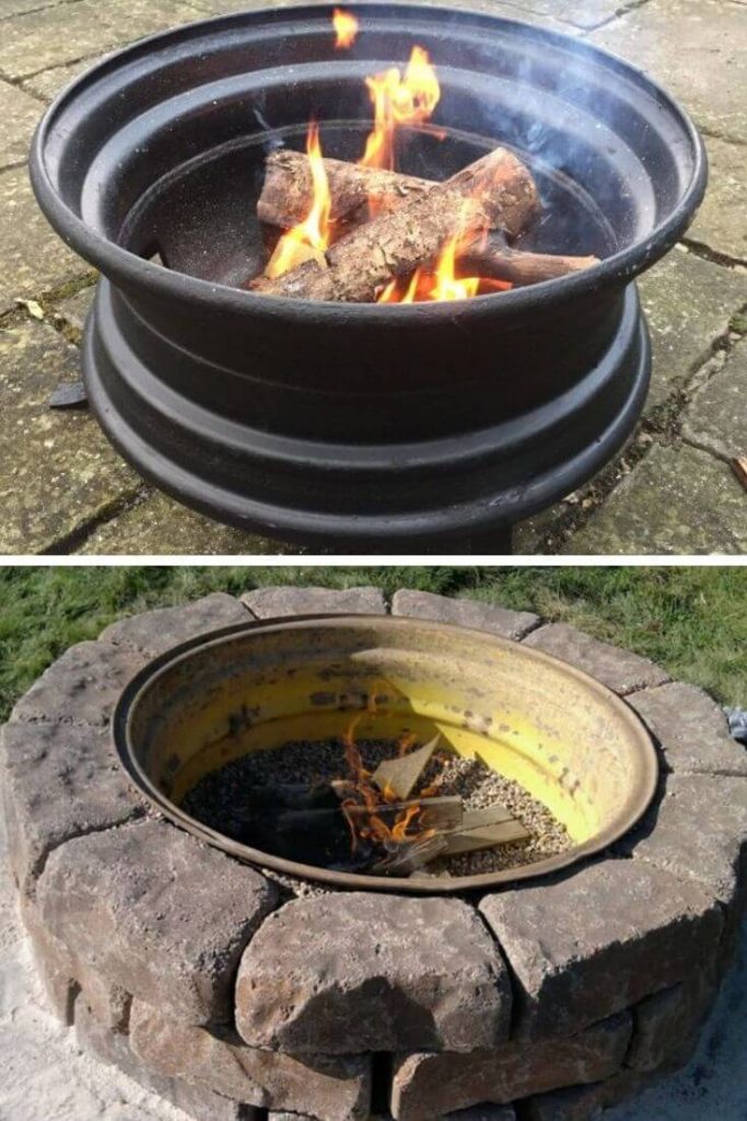 Diy Backyard Fire Pit Ideas, Metal Barrel Fire Pit Diy