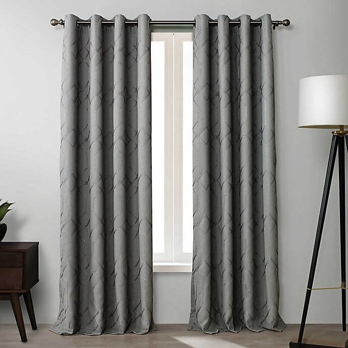 Color Curtains Go Best With Gray Walls, White Curtains Gray Walls