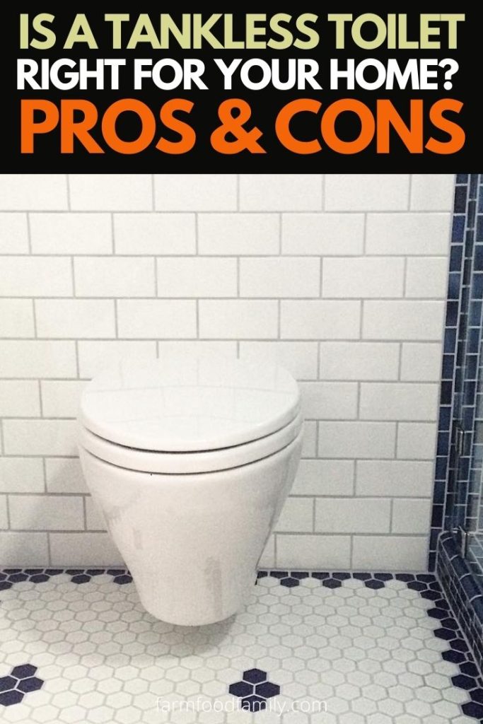 tankless toilet pros cons