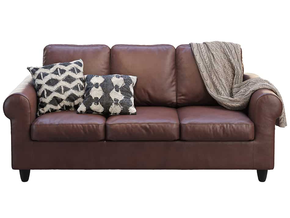 15 Black and White Pillows brown couches