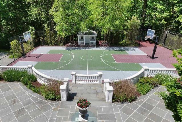 A Basketball Court with a Field House Idea