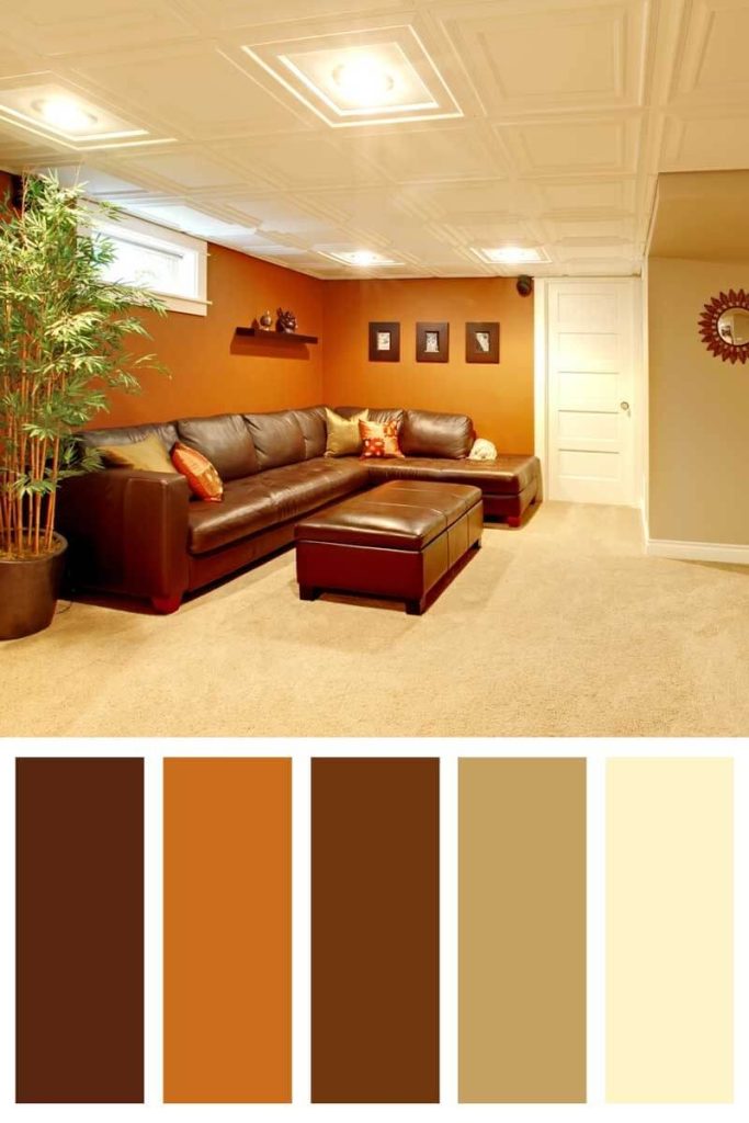 What Color Walls That Go Best With Brown Sofa 30 Ideas Photos - Paint Colors To Go With Chocolate Brown Couch